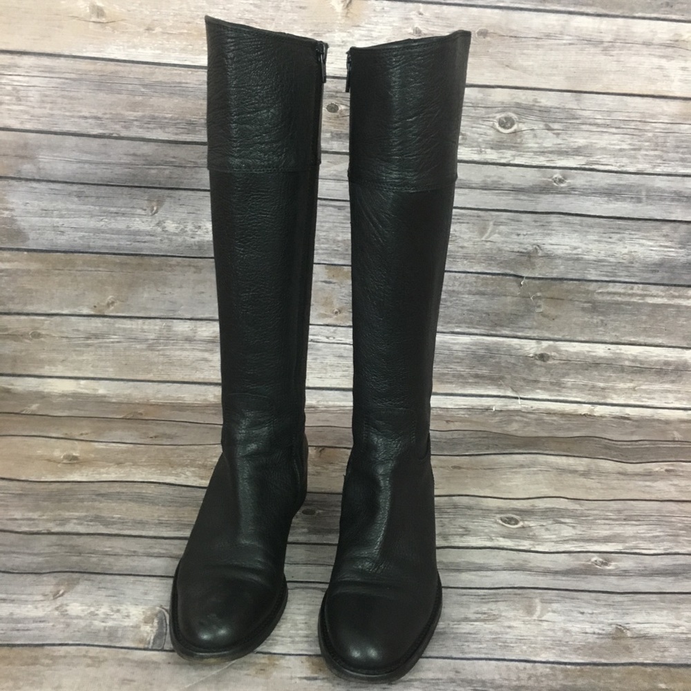 Studio Pollini Black Riding Boot - Picture 2 of 8